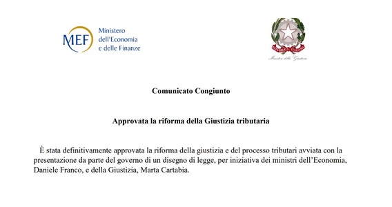 Approvata in via definitiva la riforma della giustizia tributaria: le principali novità