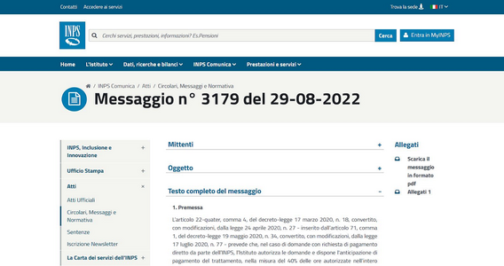 Cassa integrazione, anticipo del 40 per cento: dall'INPS le istruzioni per la restituzione