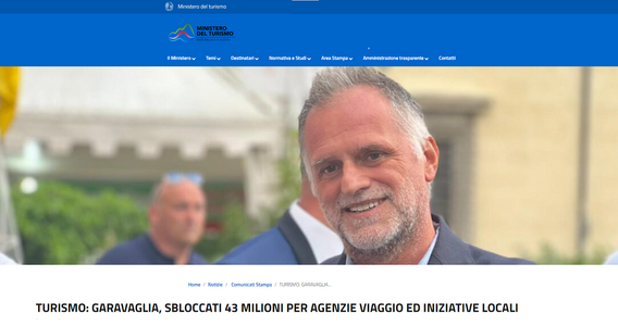 Sbloccati nuovi contributi per il turismo: sostegni alle agenzie di viaggio e bonus alle guide turistiche