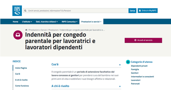 Domanda congedo parentale: richiesta al datore di lavoro in attesa della procedura online INPS