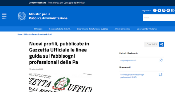 Concorsi pubblici: le linee guida per le nuove assunzioni nella PA, spazio alle soft skills