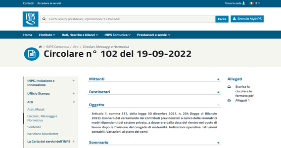 Esonero contributi INPS per lavoratrici madri: come fruire dello sgravio del 50 per cento