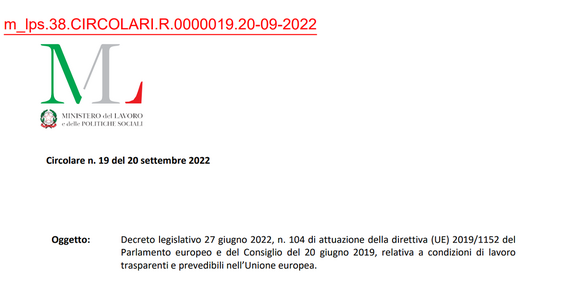 Stipendio e congedi: dal Ministero del Lavoro chiarimenti sugli obblighi informativi per le aziende