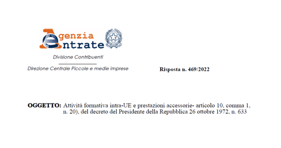 IVA formazione all'estero: i casi in cui è prevista l'esenzione