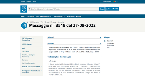 Assegno unico: maggiorazioni per figli disabili da marzo 2022, arretrati in arrivo. Novità INPS