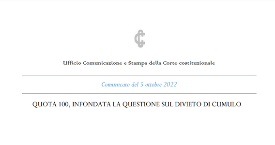 Quota 100: la pensione anticipata è cumulabile con i redditi da lavoro?