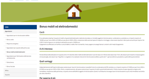 Il Bonus mobili ridotto e l'aumento mascherato della pressione fiscale