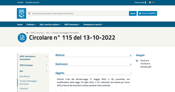 Bonus 550 euro part time: come fare domanda entro la scadenza del 30 novembre. Le istruzioni INPS