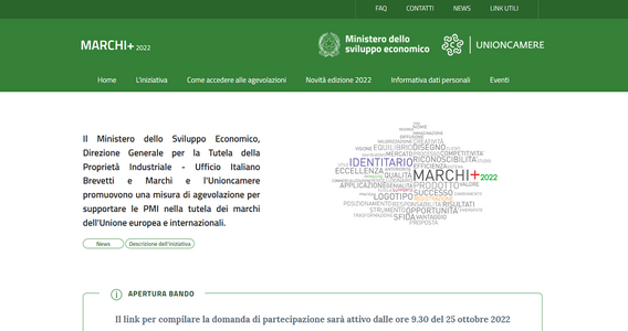 Marchi+ 2022: domanda dal 25 ottobre per gli incentivi fino a 25.000 euro a tutela delle PMI