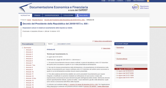 Il raddoppio dei termini di decadenza dell'azione accertatrice: la posizione della Cassazione