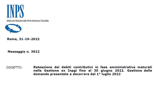 Giornalisti, le istruzioni INPS sulla rateizzazione dei debiti contributivi con il passaggio all'INPGI