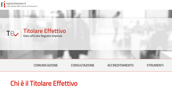 Titolare effettivo: guida alla comunicazione