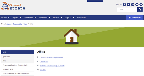 Contratto di affitto: pagamento e scadenza