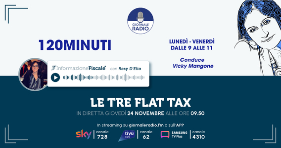 Flat tax: le novità della Legge di Bilancio 2023 ai microfoni di Giornale Radio