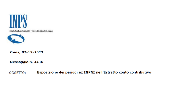 Giornalisti ex INPGI, le istruzioni INPS per l'estratto conto contributivo