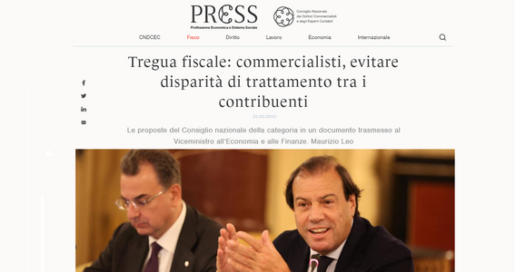 Tregua fiscale 2023 da migliorare: dagli avvisi bonari agli omessi pagamenti, le proposte del CNDCEC