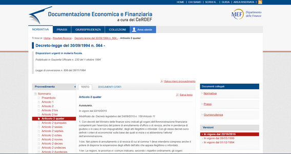 Non impugnabile il diniego di autotutela
