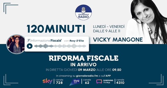 Revisione dell'IRPEF: le ultime novità sulla riforma fiscale 2023 ai microfoni di Giornale Radio
