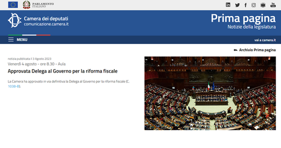 La Legge delega per la riforma fiscale 2023 arriva in Gazzetta Ufficiale: le novità previste dal testo