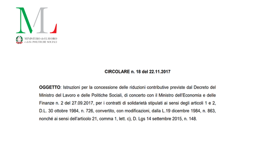 Contratti di solidarietà, bonus contributi 2017: come presentare domanda