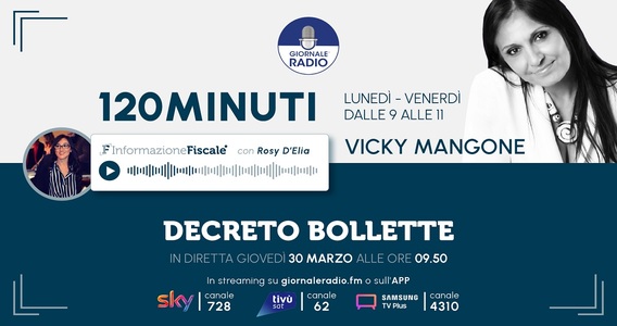 Decreto Bollette 2023: le novità fiscali e contro il caro energia ai microfoni di Giornale Radio