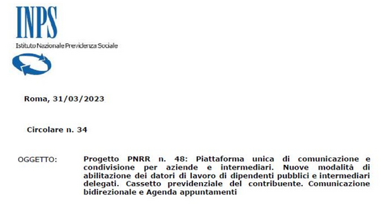 Nuovo cassetto previdenziale, le istruzioni dell'INPS per commercialisti e consulenti del lavoro