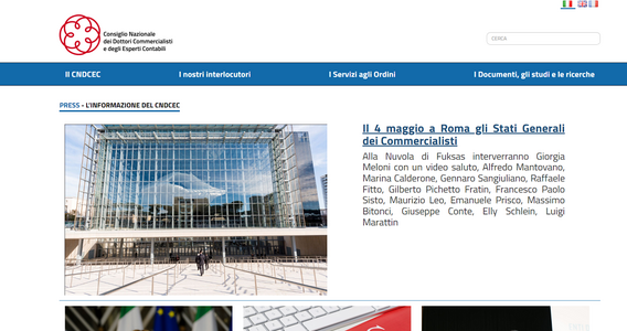 Stati Generali dei commercialisti, de Nuccio: “la nostra è una professione insostituibile”