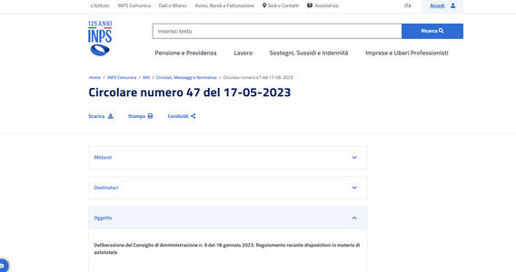 Autotutela INPS: adottato il nuovo regolamento, procedure e termini