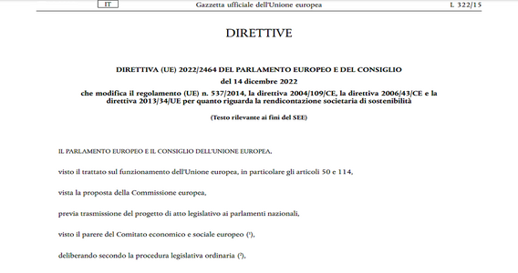 Futuro e sostenibilità sono chiavi di lettura del business
