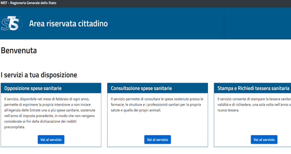 Prospetto delle spese sanitarie: come si scarica dal Sistema TS