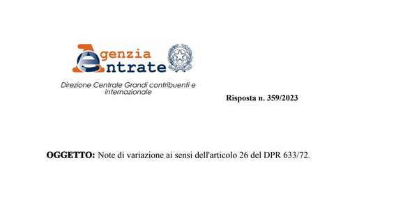 Nota di variazione IVA in aumento, nel caso dei piani attestati deve essere emessa solo con il pagamento