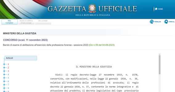 Esame avvocato 2023: domande fino all'11 novembre, torna la prova scritta