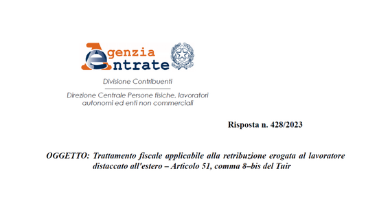 Lavoratore distaccato all'estero: i chiarimenti sulla tassazione da applicare