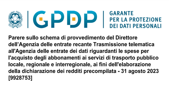 Bonus abbonamento ai mezzi pubblici nel modello 730 precompilato dal 2024