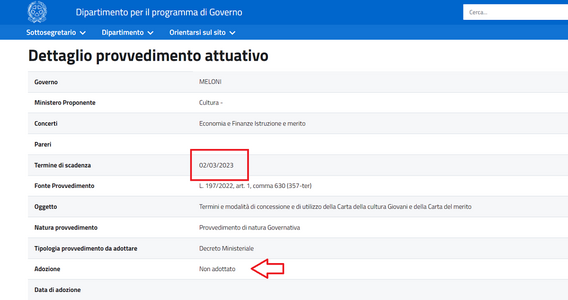 Carta della cultura: Ok dal Garante della Privacy, ma ancora nessuna traccia del decreto attuativo