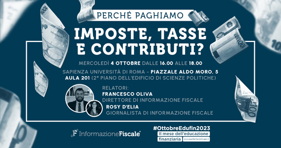 È l'ora dell'educazione finanziaria anche su Informazione Fiscale