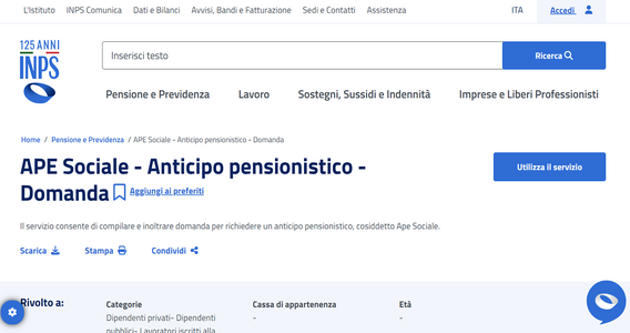 Ape Sociale: scadenza il 30 novembre 2023 per la domanda tardiva