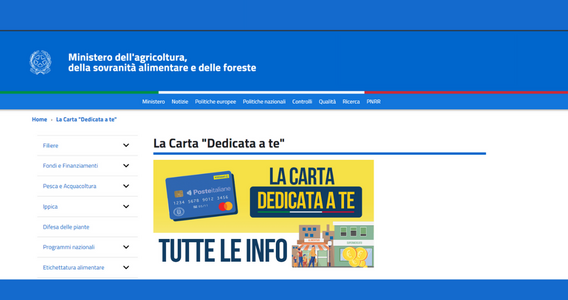 Carta dedicata a te 2024: confermata la social card anche per il prossimo anno