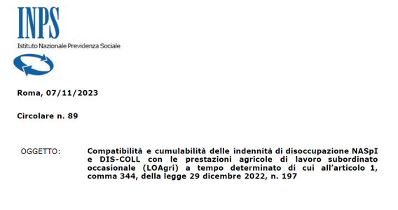I voucher in agricoltura sono cumulabili con Naspi e DIS-COLL: i chiarimenti dell'INPS