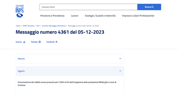 NASpI: in scadenza la dichiarazione dei redditi presunti 2024 per evitare la sospensione