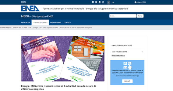 Superbonus, ecobonus e bonus casa: 3 miliardi di risparmio nella bolletta nazionale. Dall'ENEA i dati