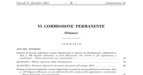 Concordato preventivo biennale anche per le partite IVA con punteggio ISA basso: correttivi al vaglio del Governo