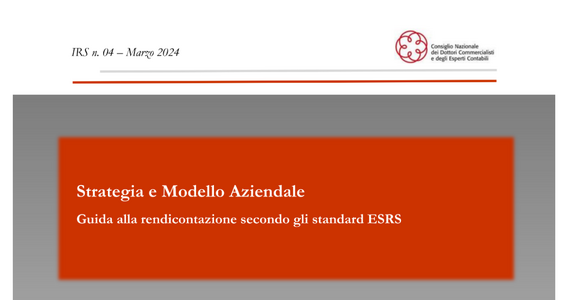 Report di sostenibilità, nuovo documento dal CNDCEC: focus su strategie e modelli aziendali