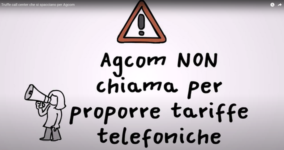 Truffa telefonica con call center che si spacciano per AGCOM