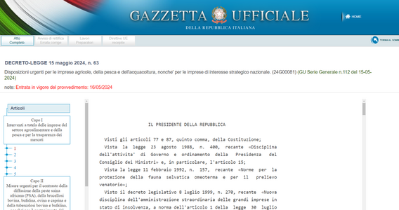 Decreto agricoltura 2024: le novità in arrivo per le imprese