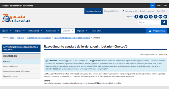 Ravvedimento speciale in scadenza, quale codice tributo utilizzare per il pagamento?