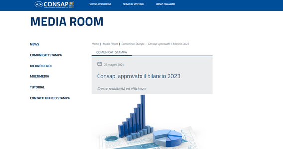 CONSAP: nel 2023 utile superiore a 9,5 miliardi