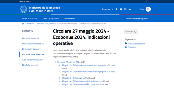 Ecobonus auto 2024: le dichiarazioni da presentare per prenotare i contributi