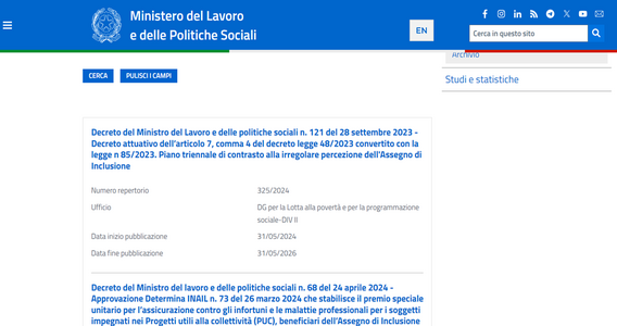 Assegno di inclusione: controlli in arrivo, almeno 5.000 nel 2024