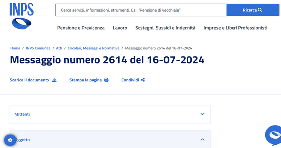 Cessione del quinto della pensione: aumento dei tassi per il terzo trimestre 2024